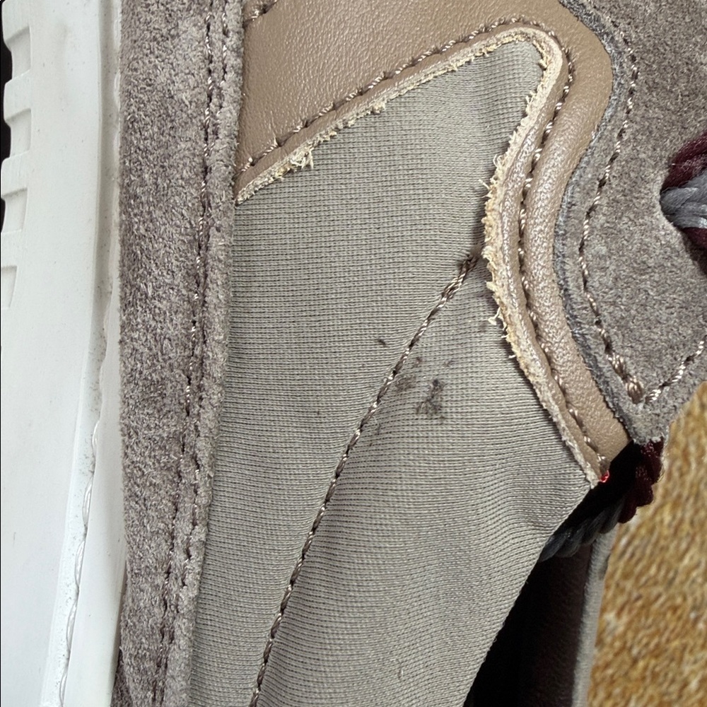 GOODMAN Sneakers EUC Men Brown Suede Leather Low Top Casual Laces Sz 9.5 Kicks - Picture 9 of 10